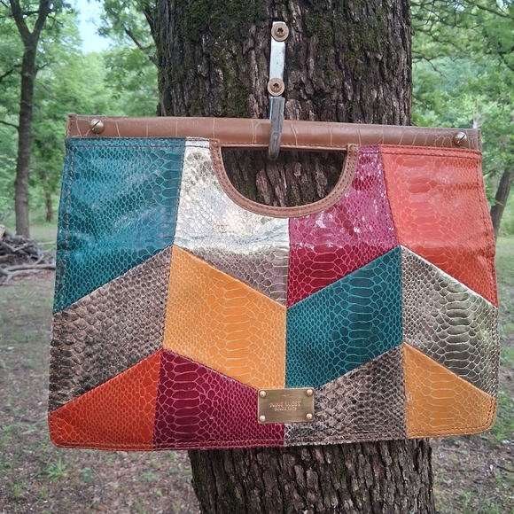 Colorful Patchwork Bag - Picture 1 of 5
